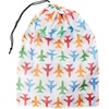 image:imageKikkerland Around The World Travel Bags Set of 4Airplanes