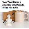 image:imageKikkerland Beethoven Timer  Musical Gadget for Home amp Kitchen  60 Minute Windup Timekeeper for Cooking for Music LoversMozart