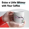 image:imageKikkerland Blossom Morphing Mug  Color Changing Cup Reacts to Heat  Fun Gift for Coffee Hot Cocoa amp Hot Beverages