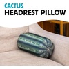 image:imageKikkerland Cactus Headrest  Plush Plant Pillow for Home or Office Decor  Airplane amp Travel Essentials Gift