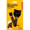 image:imageKikkerland Cat Measuring Spoons CatShaped Spoons Set of 5