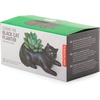 image:imageKikkerland Cosmo The Black Cat Porcelain Planter for Succulents Herbs IndoorOutdoor House Plants Home Garden Decor