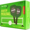 image:imageKikkerland Desktop Pickleball Game  Indoor Tabletop Game Mini Sports Toy  Gamenight Gifts for Family amp Kids with Paddles Net amp Ball