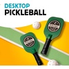 image:imageKikkerland Desktop Pickleball Game  Indoor Tabletop Game Mini Sports Toy  Gamenight Gifts for Family amp Kids with Paddles Net amp Ball