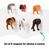 image:imageKikkerland Farm Animal Butt Magnet Set of Six  Fun Decor for Home Office amp Classroom  Gifts for Holidays amp EventsFarm