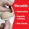 image:imageKikkerland HandCrafted MultiPurpose Beechwood Whale Scrub Brush  Supplies for Manicures and Pedicures Hand Washing Vegetable Scrubbing  Nautical Decor Bathroom Essentials