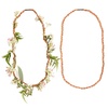 image:imageKikkerland Huckleberry Make Your Own Fresh Flower Necklace Genuine Leather