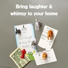 image:imageKikkerland Magnetic Funny Cat Butt Refrigerator Decorative Magnets Set of 6 Novelty Gift Cat LoversDog