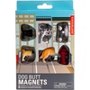 image:imageKikkerland Magnetic Funny Cat Butt Refrigerator Decorative Magnets Set of 6 Novelty Gift Cat LoversDog
