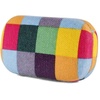 image:imageKikkerland Multi Color Plaid Print Small Travel Portable Compact Organizer Case Container for Earbuds Jewelry Loose Change