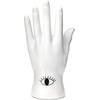 image:imageKikkerland Palm Reader Jewelry Display Mannequin Holder Organizer Storage Stand White for Rings Bracelets Decoration