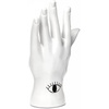 image:imageKikkerland Palm Reader Jewelry Display Mannequin Holder Organizer Storage Stand White for Rings Bracelets Decoration