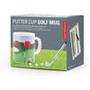 image:imageKikkerland Putting Golf Mug  Fun Desktop Golfing Set for Home amp Office  Includes Porcelain Cup with Hole Mini Golf Ball amp Pen with Club CapPutter
