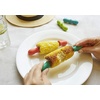 image:imageKikkerland Rainbow Corn on The Cob Holders Food Safe BBQ Picnics Outdoor Parties Set of 6