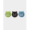 image:imageKikkerland Reusable Cat Scrub Sponge  Cleaning Supplies for Kitchen Home Essentials  Fun Gifts for Kids amp Adults  Set of 3
