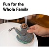 image:imageKikkerland Reusable Sloth Scrub Sponge  Cleaning Supplies for Kitchen Home Essentials  Fun Gifts for Kids amp Adults  Set of 3Sloth