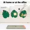 image:imageKikkerland Set of 3 Monstera Leaf Cork Board  Bulletin Board with SelfAdhesive  Decorative Display for Home and Office