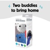 image:imageKikkerland Set of Two Reusable Dryer Buddies for Laundry  Fabric Softener Dryer Balls  Control Static Remove Wrinkles Dry Clothes Faster Puffer Fish