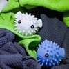image:imageKikkerland Set of Two Reusable Dryer Buddies for Laundry  Fabric Softener Dryer Balls  Control Static Remove Wrinkles Dry Clothes Faster Puffer Fish
