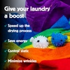 image:imageKikkerland Set of Two Reusable Dryer Buddies for Laundry  Fabric Softener Dryer Balls  Control Static Remove Wrinkles Dry Clothes Faster Puffer Fish