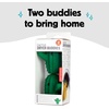 image:imageKikkerland Set of Two Reusable Dyer Buddies for Laundry  Fabric Softener Dryer Balls  Control Static Remove Wrinkles Dry Clothes Faster Cactus