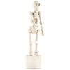 image:imageKikkerland Skeleton Lazy Bones Sculpture Tan