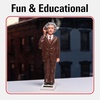 image:imageKikkerland Solar Powered Albert Einstein Figurine Fun Decor for Home amp Kitchen Office Desk Garden Car  Great Novelty Toy Statue Display Shelf Collectible Holiday amp Birthday GiftAlbert Einstein