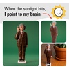 image:imageKikkerland Solar Powered Albert Einstein Figurine Fun Decor for Home amp Kitchen Office Desk Garden Car  Great Novelty Toy Statue Display Shelf Collectible Holiday amp Birthday GiftAlbert Einstein