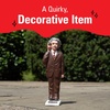 image:imageKikkerland Solar Powered Albert Einstein Figurine Fun Decor for Home amp Kitchen Office Desk Garden Car  Great Novelty Toy Statue Display Shelf Collectible Holiday amp Birthday GiftAlbert Einstein