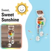 image:imageKikkerland Solar Powered Rainbow Maker  Prism Suncatcher Fun Home Window Decor  Unique Gift for Christmas amp Birthdays  Heart ShapedDouble Rainbow Maker