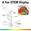 image:imageKikkerland Solar Powered Rainbow Maker  Prism Suncatcher Fun Home Window Decor  Unique Gift for Christmas amp Birthdays  Heart ShapedDouble Rainbow Maker