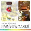 image:imageKikkerland Solar Powered Rainbow Maker  Prism Suncatcher Fun Home Window Decor  Unique Gift for Christmas amp Birthdays  Heart ShapedHeart Rainbow Maker