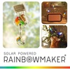 image:imageKikkerland Solar Powered Rainbow Maker  Prism Suncatcher Fun Home Window Decor  Unique Gift for Christmas amp Birthdays  Heart ShapedSingle Rainbow Maker