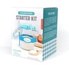 image:imageKikkerland Sourdough Starter Kit  DIY Bread Baking Supplies with Glass Jar Wooden Spoon amp Breathable Hat  Homesteading amp Homemaking Essentials