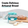image:imageKikkerland Sourdough Starter Kit  DIY Bread Baking Supplies with Glass Jar Wooden Spoon amp Breathable Hat  Homesteading amp Homemaking Essentials