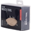 image:imageKikkerland Stainless Steel Beechwood Crab Compact EDC Multi Tool  6 Tools