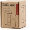 image:imageKikkerland Tequila Shots Green Cactus Glass Shot Glasses Shooters Set of 4 1oz capacity for Party Supplies Southwest ThemeMetal