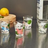 image:imageKikkerland Tequila Shots Green Cactus Glass Shot Glasses Shooters Set of 4 1oz capacity for Party Supplies Southwest ThemeModern