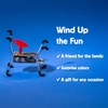image:imageKikkerland Windup Cosmojetz  Cute Wind Up Pet for Office Desk  Trinkets for Stocking Easter Basket or Gift Bag
