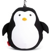 image:imageKikkerland Zip amp Flip Travel Pillow  Micro Bead Head Rest for Planes and Travel  Brown BearPenguin