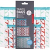 image:imageKikkerland Around The World Travel Bags Set of 4EVA