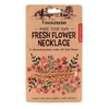 image:imageKikkerland Huckleberry Make Your Own Fresh Flower Necklace Genuine Leather
