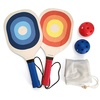 image:imageKikkerland Pickleball Balls Pickleball Rackets Set Ergonomic Cushion Handle Grip Indoor amp Outdoor Pickleball Balls amp Mesh Carry Bag Outdoor Fun Excercise Sport