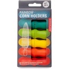image:imageKikkerland Rainbow Corn on The Cob Holders Food Safe BBQ Picnics Outdoor Parties Set of 6