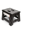 image:imageKikkerland Rhino Foldable Step Stool  Holds Adults up to 300 Lbs Best for Kitchen amp Bathroom  Collapsible Portable Lightweight Stepping Stool with Sturdy NonSlip Design  Black 15Black
