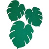 image:imageKikkerland Set of 3 Monstera Leaf Cork Board  Bulletin Board with SelfAdhesive  Decorative Display for Home and Office