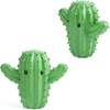 image:imageKikkerland Set of Two Reusable Dyer Buddies for Laundry  Fabric Softener Dryer Balls  Control Static Remove Wrinkles Dry Clothes Faster Cactus