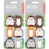 image:imageKikkerland Woodlands Bag Clip Set of 61 EA Pack of 2