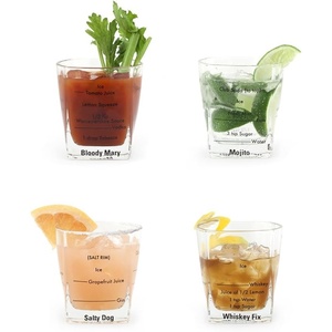 image:imageKikkerland  Bartending Glasses Set Of 4  GL11Bartending Glasses