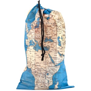 image:imageKikkerland Around The World Travel Bags Set of 4Map Set